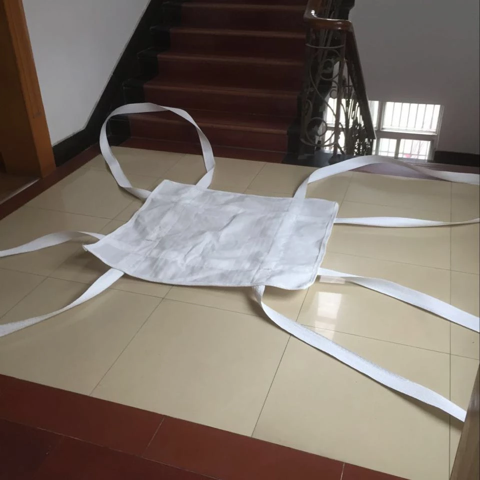 White Polypropylene Sling Bag for Custom Transport Packing — detail view 6