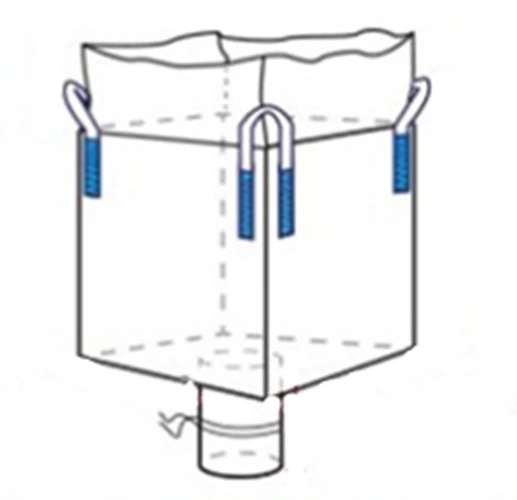 Skirt-Top Tubular Polypropylene FIBC for Industrial Bulk Cargo — detail view 1