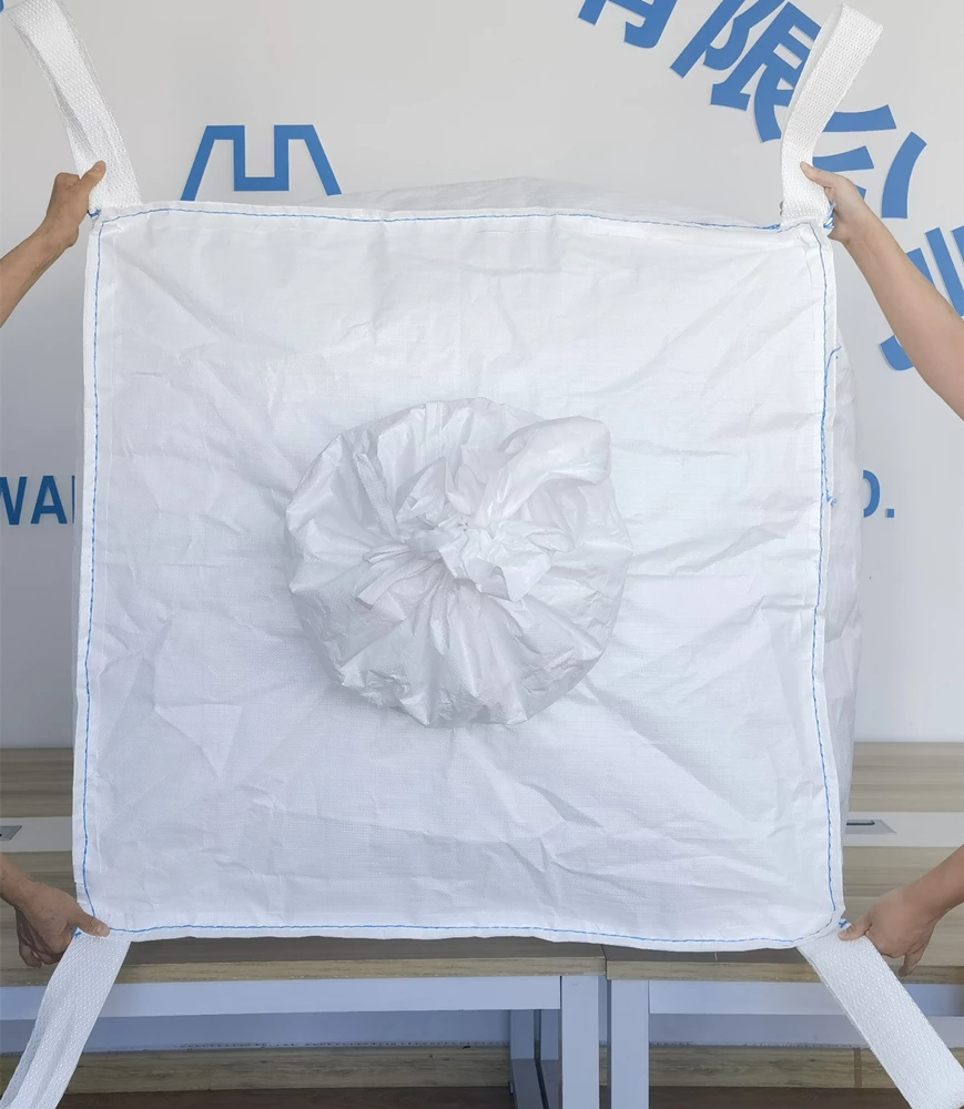 Flat-Bottom Fly Ash Bulk Bag with Top Fill Spout — detail view 5