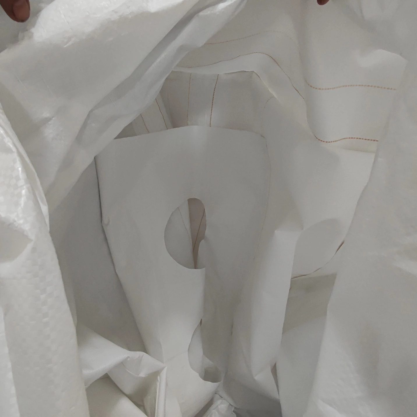 Flour Baffle Bag with Custom Logo, 110 × 110 × 120 cm — detail view 6