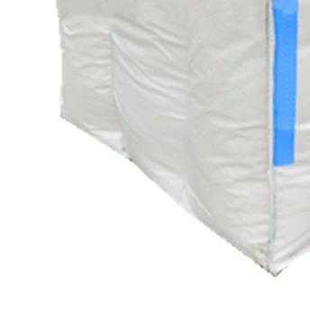Uncoated Virgin PP Baffle Bag for Cement with Side-Seam Loops — detail view 4