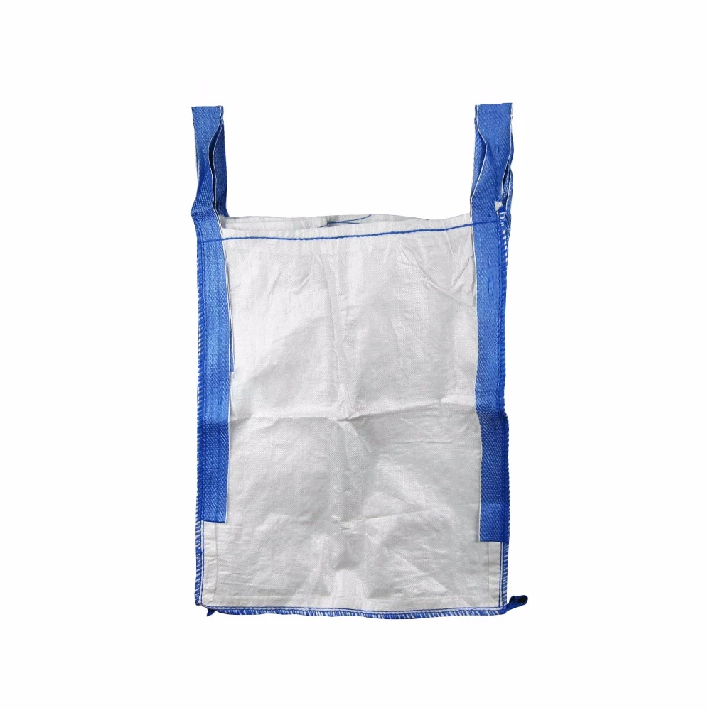 Uncoated White Construction Bulk Bag with a Fill Spout — detail view 4