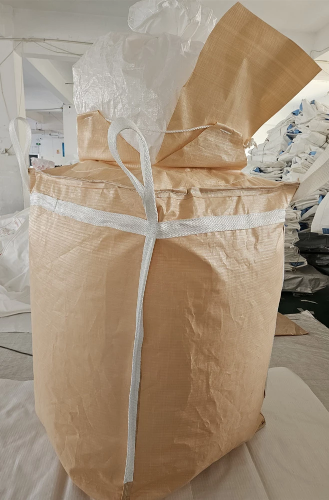 U-Panel Powder Cargo Bag with PE Liner and Dual Spouts — detail view 2