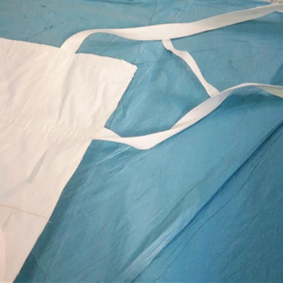White Polypropylene Sling Bag for Custom Transport Packing — detail view 4