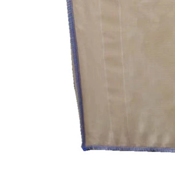 Beige Tubular FIBC for Firewood Packing with Dual Spouts — detail view 3