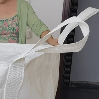 Skirt-Top Tubular Container FIBC with Flat Base and Side-Seam Loops — detail view 6