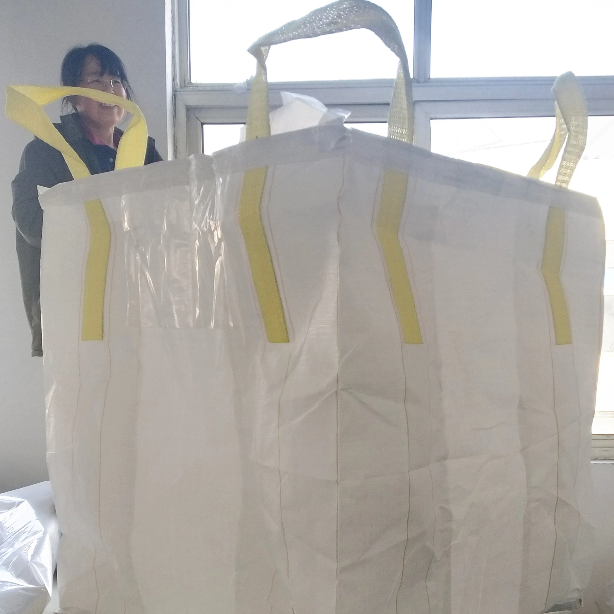 PP Baffle Bag for Grain, Feed and Fertilizer Packing — detail view 2