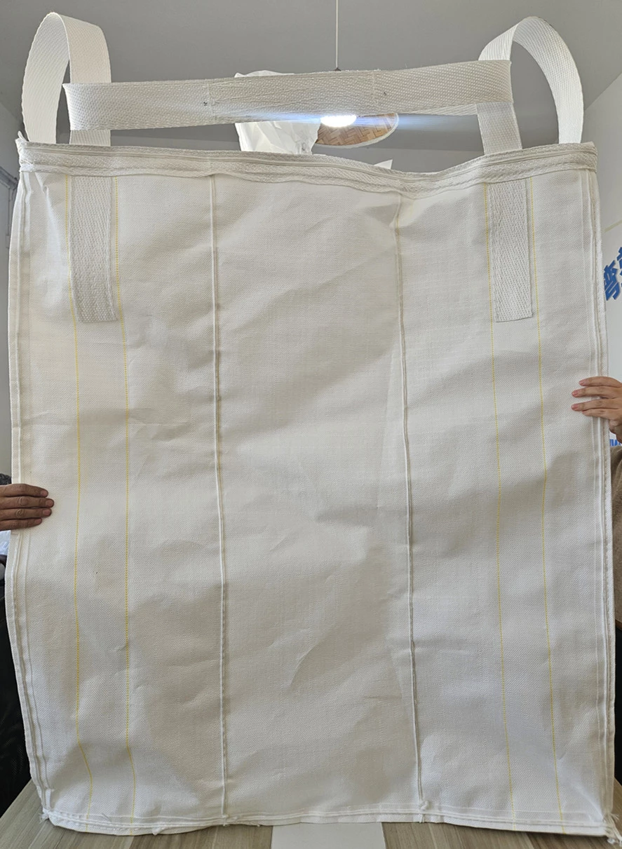 100x100x100 Mehl-Baffle-Bag mit kundenspezifischem Logodruck — detail view 4