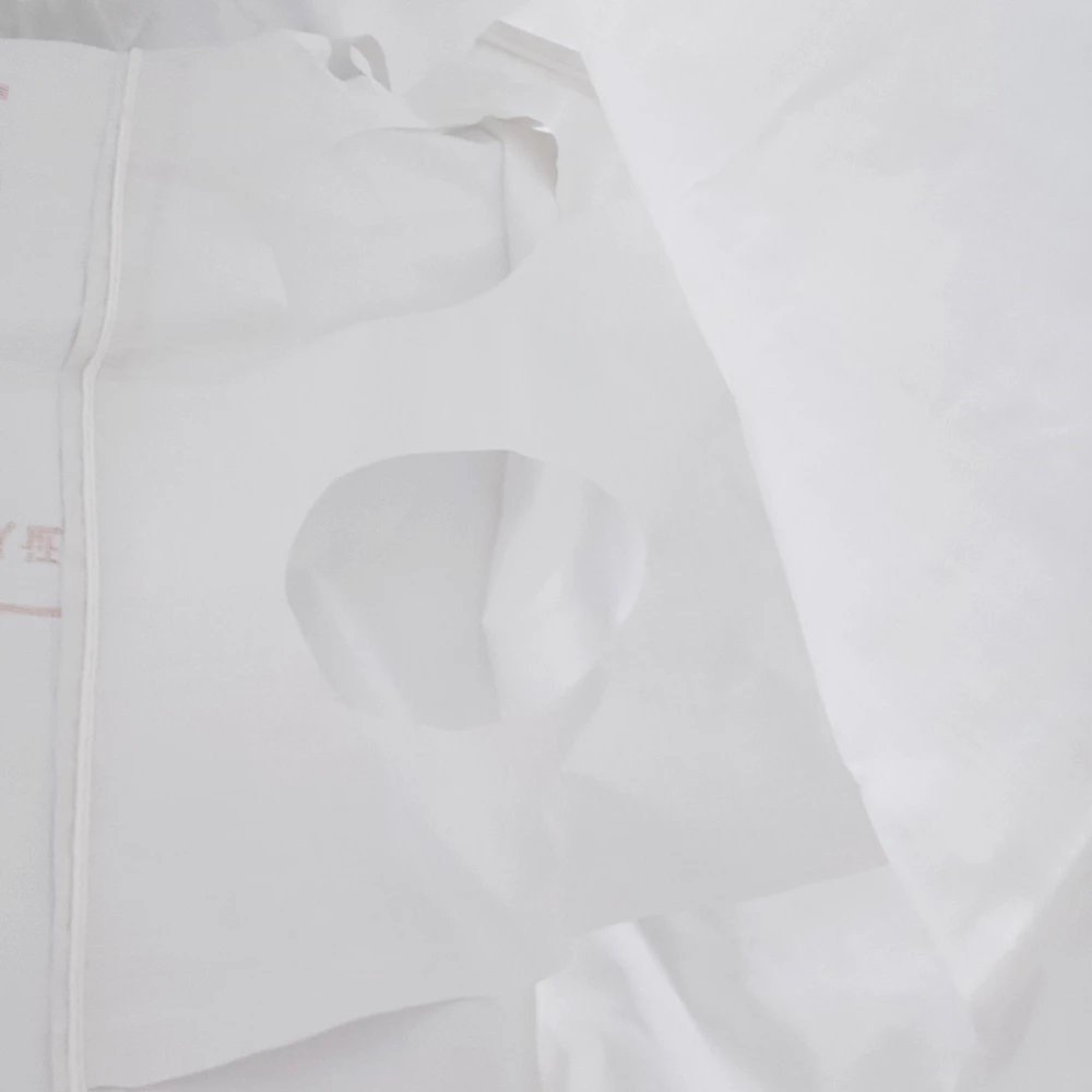 White Polypropylene Baffle Container Bag for Flour Packing — detail view 6