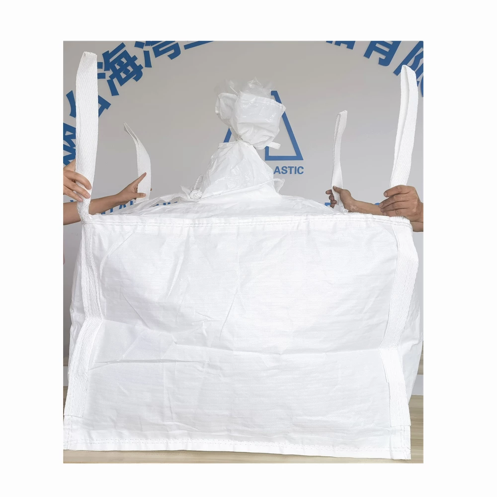 90x90x60 U-Panel Packing Bag in White Virgin PP — detail view 6