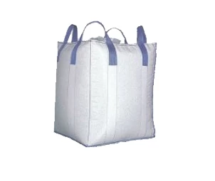White Sand Jumbo Bag with Fill Spout and Flat Bottom — detail view 6