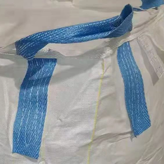 Blue-Loop Industrial FIBC with Safety Stitching and Custom Printing — detail view 2