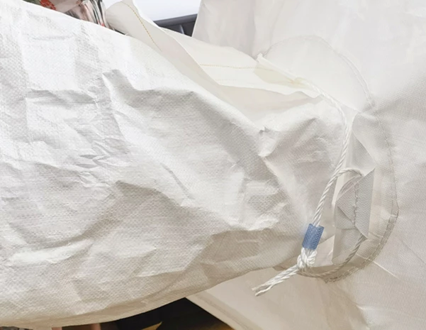 White Uncoated Polypropylene Coffee Packaging Bag with Sling Designation — detail view 4