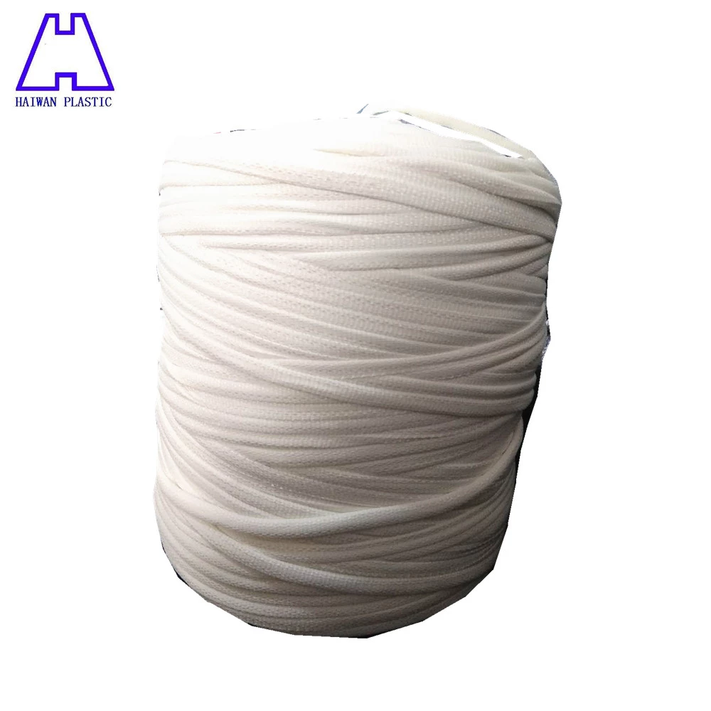 Natural white woven filler cord coil from the product catalog