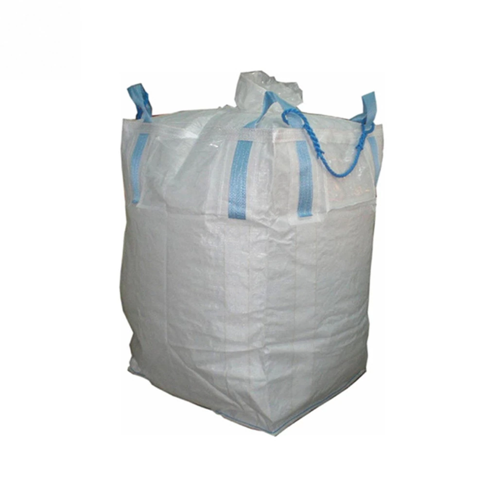 Uncoated Tubular Rice FIBC with Cross-Corner Loops — detail view 3