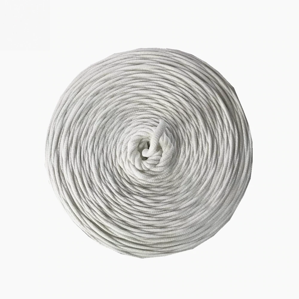8 mm White Woven Filler Cord for Bulk Bag Seams — detail view 6