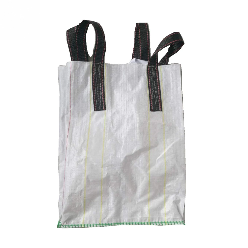 Uncoated Tubular Rice FIBC with Cross-Corner Loops — detail view 6